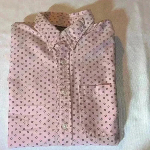 Vintage Abercrombie and Fitch heavy weight cotton long sleeve button down shirt. - Picture 1 of 6
